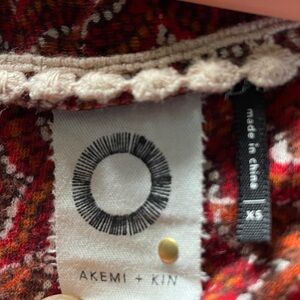 Anthropologie Akemi + Kim Humboldt Boho Tunic